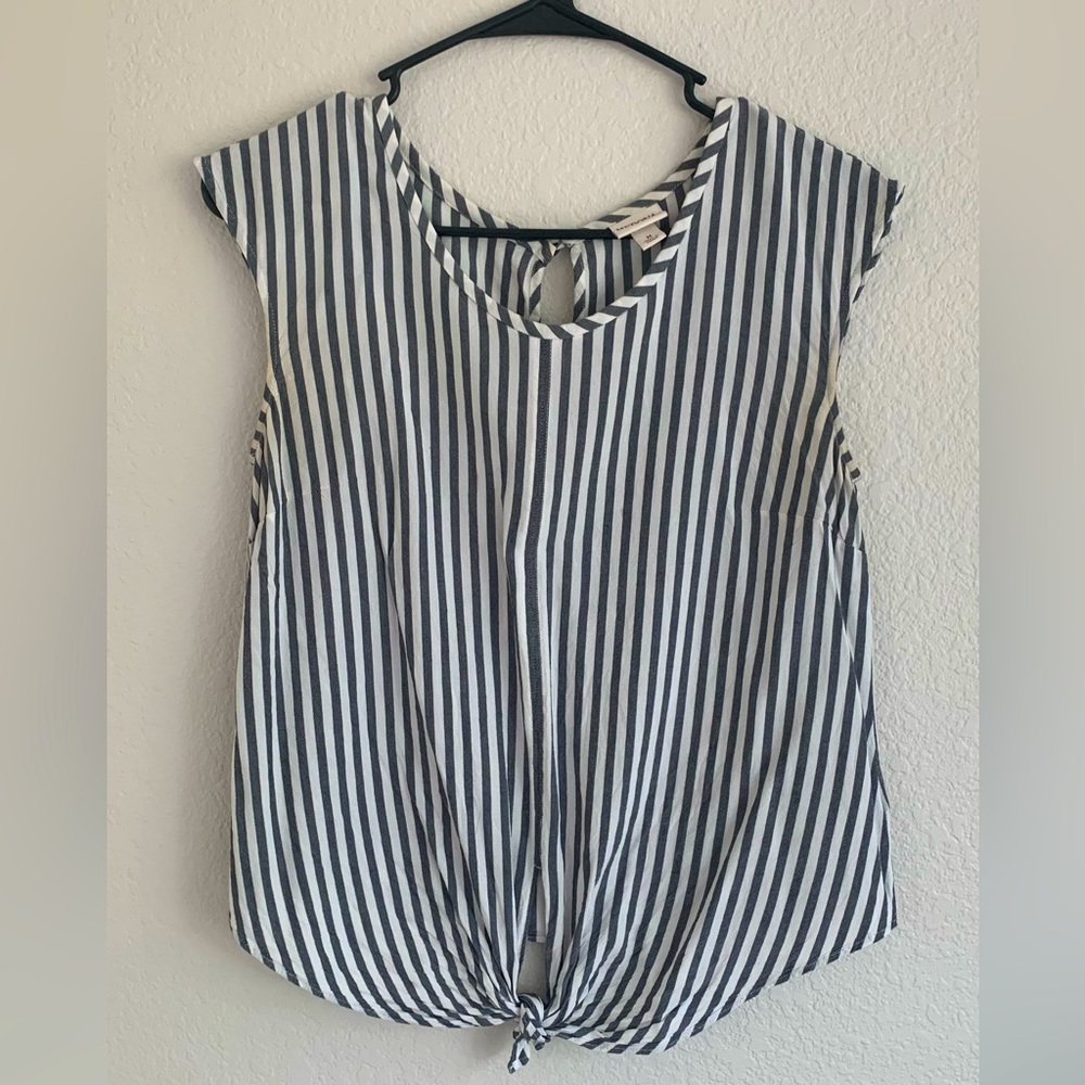 Merona Lightweight Striped Tank Size M